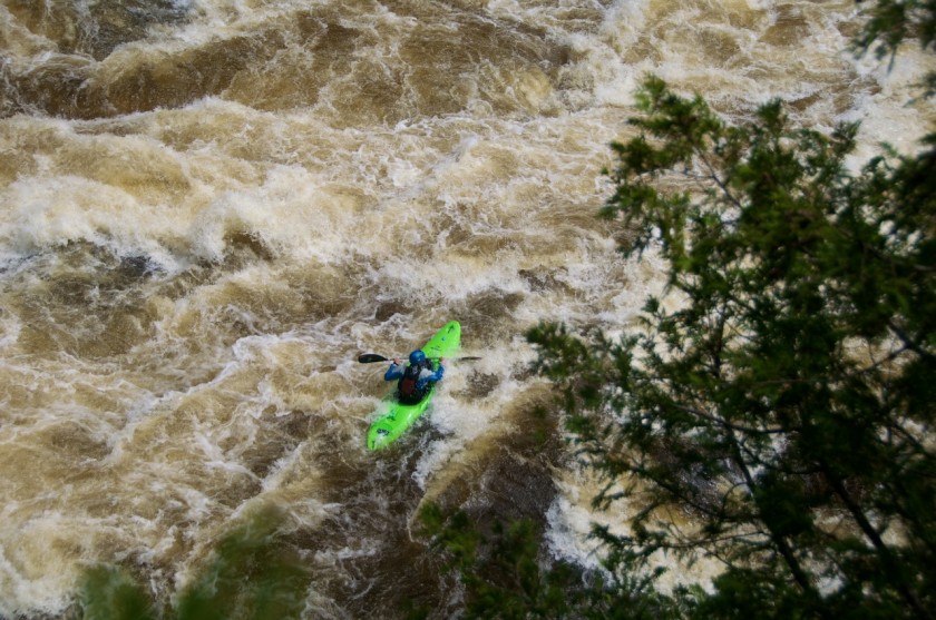 Running Rip Gorge on the West Branch of the Penobscot