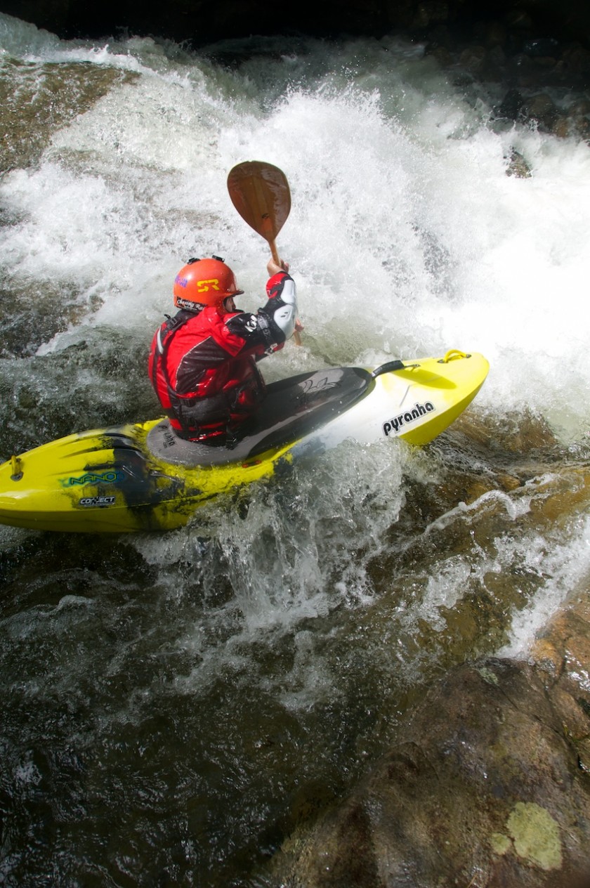 Jeremy in Cold Fusion on Cold Brook in NH