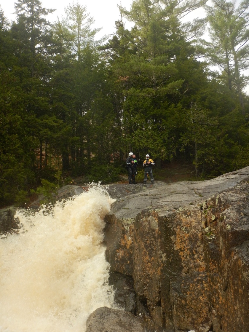 Contemplating Crusher on Sandy Stream 10/18/14