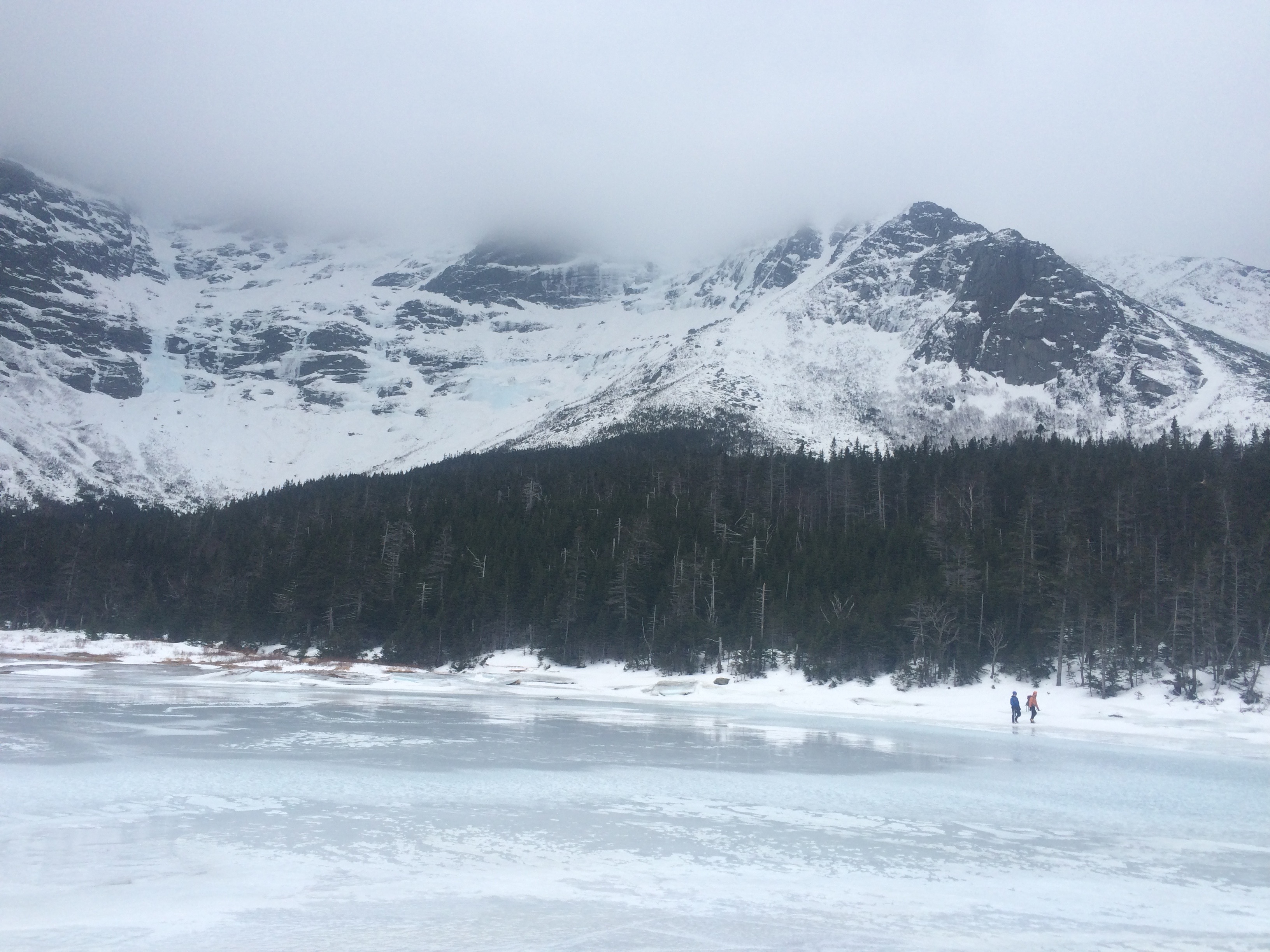 Wandering the margins of Chimney Pond