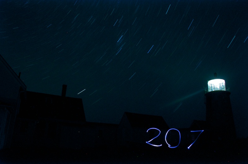 Lightpainting on Monhegan