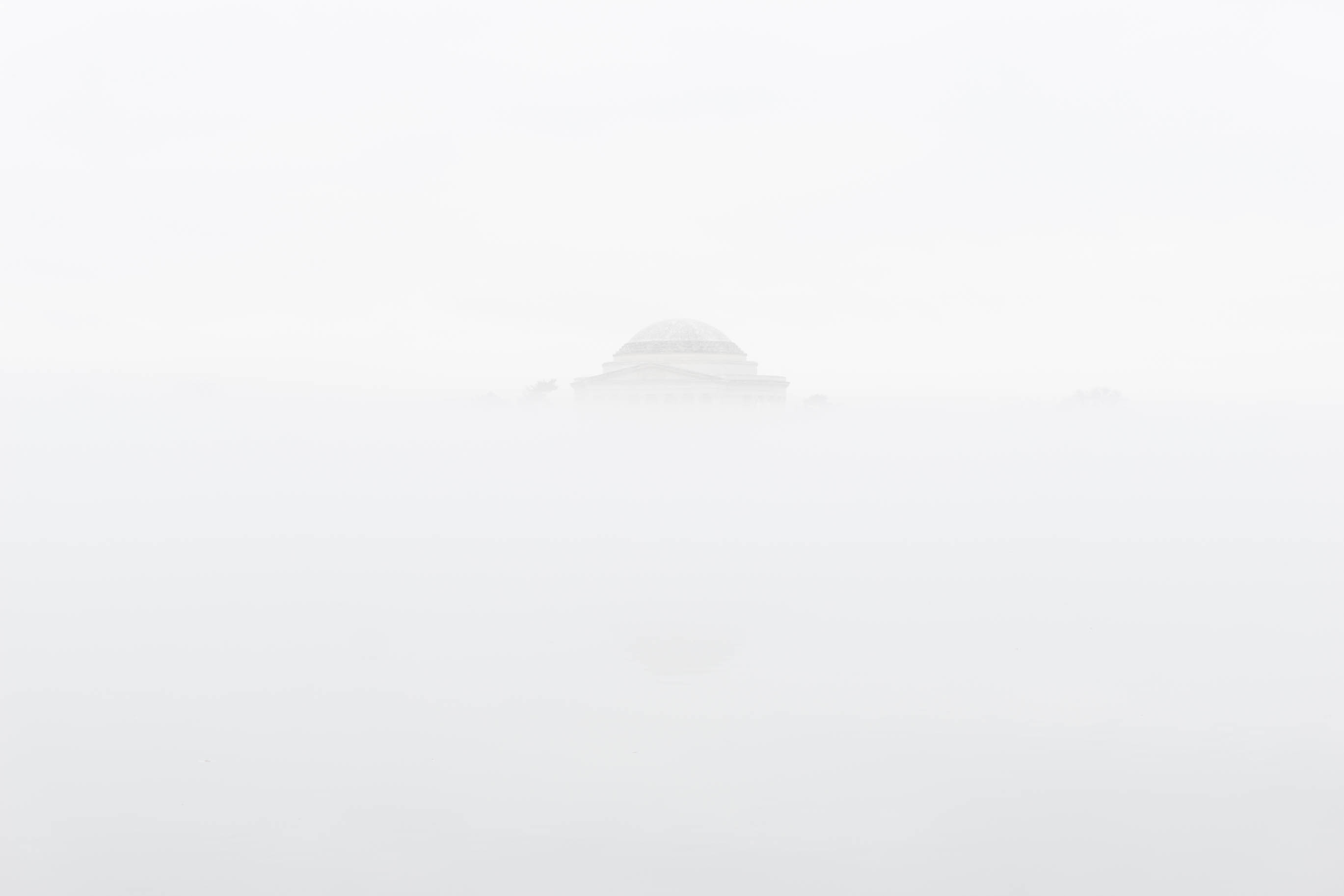 Dome in the fog
